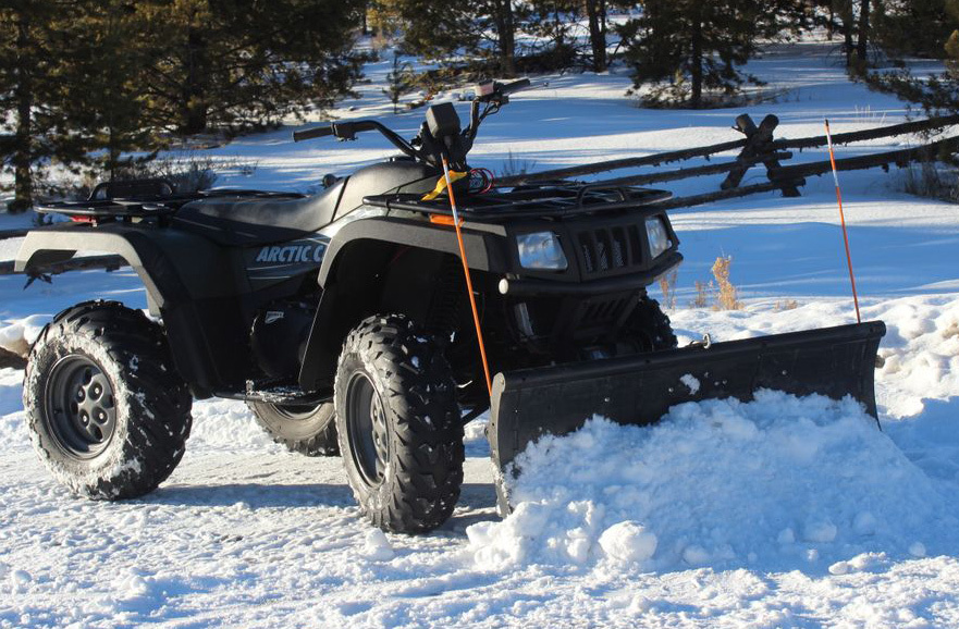 What to Know Before You Buy an ATV or UTV Snow Plow