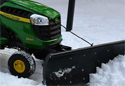 Image is representative of Nordic Riding Mower Snow Plow.<br/>Due to variations in monitor settings and differences in vehicle models, your specific part number (NP49SLT) may vary.
