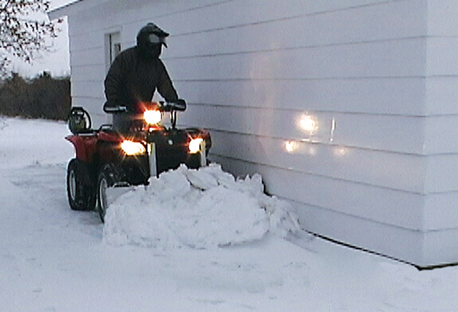 SnowSport ATV Snow Plow